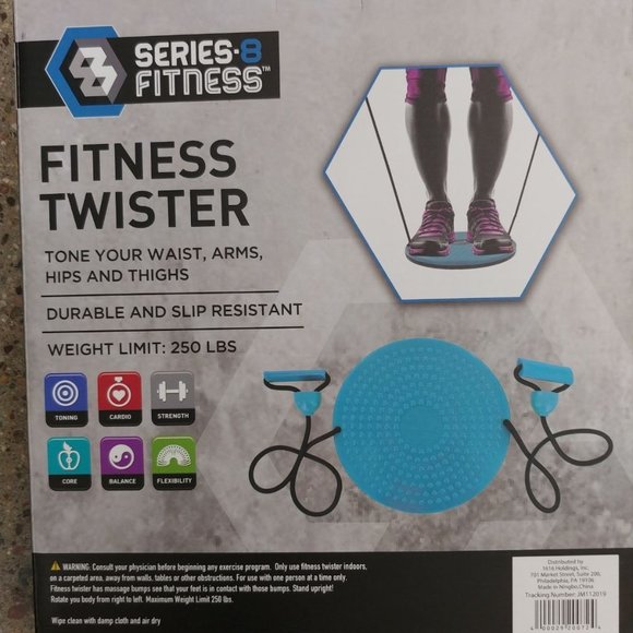 Exercise Twist Board Ab Workout Waist Toner - Picture 2 of 3